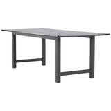 Venture Home Count pravokutni blagovaonski stol 220 × 100 cm, crni | shoptok.hr