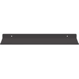  Lebdeća polica Zidne 4 pcs Crna 40 x 18 x 2,5 cm Čelik | shoptok.hr