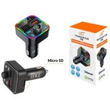 Ltc bluetooth fm oddajnik / transmitter rgb za prostoročno telefoniranje | Shoptok.si