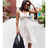Gemre Flared beige dress Fiorentini | ePonuda.com