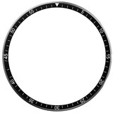 INF prstan za uro za galaxy watch active 2 black 44 mm, (21838266) | Shoptok.si
