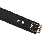 Liebe Seele Ovratnica S Povodcem Organosilicon Black | Shoptok.si