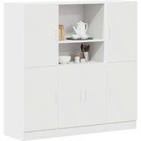  3-dijelni set kuhinjskih ormarića od bijelog konstruiranog drva | shoptok.hr