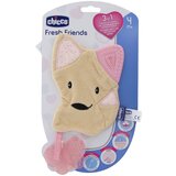 Chicco Grickalica za zube 3u1 Fresh friends, Roza Cijene