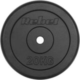 Rebel Active opterećenje od lijevanog željeza 20 kg, rupa 31 mm, klasična ploča | shoptok.hr