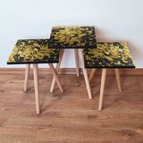 Hanah home set klub stočića 3Shp106, 3 komada, Bela | ePonuda.com