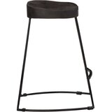 vidaXL barski stolci 2 kom crni 46x38x52 cm masivnog drva manga | shoptok.hr