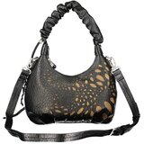 Desigual ženska clutch torbica s perforacijama 15x10x20 cm crna | shoptok.hr