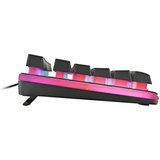 DELTACO GAMING Tipkovnica, 105 tipk, UK razpored, membranski stikala, ČRNA/RGB Slike