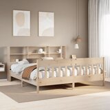 vidaXL Okvir kreveta bez madraca 180 x 200 cm od masivne borovine | shoptok.hr