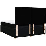 Krevet s oprugama i madracem crni 180x200 cm od tkanine | shoptok.hr