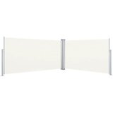 vidaXL Zložljiva stranska tenda krem 160x600 cm, (20702765) Cene