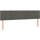  Okvir kreveta bez madraca tamnosiva 120x190 cm baršunasti | shoptok.hr