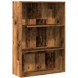  Regal za knjige boja starog drva 80x30x114 cm konstruirano drvo | shoptok.hr