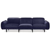 EMKO plava baršunasta sofa Bean Cijene