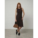 Sinsay Čipkasta midi haljina bez rukava | shoptok.hr