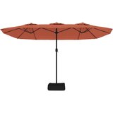  Dvostruki suncobran terakota 449 x 245 cm | shoptok.hr