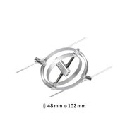 PAULMANN 94437 - 1xGU5,3/10W Spot svetiljka za kabelski sistem CARDAN 12V | Eponuda.com