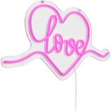 QAZQA Neon stenska svetilka roza vklj. LED - Love Cene