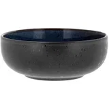 Crna/tamno plava zdjela od kamenine ø 18 cm –