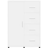  Komoda 2 kom bijela 60x31x84 cm od konstruiranog drva | shoptok.hr