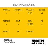 AK Interactive Deep Yellow 17ml - 3rd Gen Akrilna Boja AK11045 | Eponuda.com