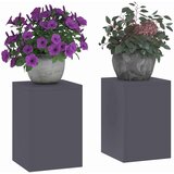  Stalak za biljke 2 pcs Antracit 24 x 24 x 35 cm Čelik | shoptok.hr