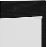  Vješalica za kapute na zidu Zidne Crni hrast 90 x 10 x 50 cm | shoptok.hr