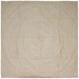  Tepisi za područja Prirodna i bijela 300 x 300 cm Juta | shoptok.hr