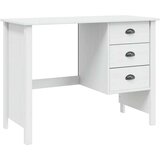  Stol s ladicama HILL Bijelo 100 x 45 x 74 cm Masivna borovina | Eponuda.ba