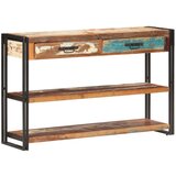vidaXL Komoda od masivnog obnovljenog drva 120 x 30 x 75 cm Cijene