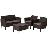 baštenski set salemo, braon ( cu 258966 )