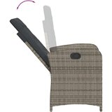  9-dijelni vrtni blagovaonski set sivi od poliratana | shoptok.hr