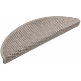  Prostirke za stepenice, samoljepljive, izgled sisala, 30 kom, 56x17x3 cm, srebrne | Shoptok.si