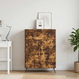  Kreveta Dimljeni hrast 66 x 34,5 x 90 cm Konstruirano drvo Slike