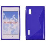 S silikonski ovitek lg E610 L5 moder Cene