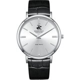 Beverly Hills Polo Club Muški sat BP3885X.331, Srebrno kućište, Crni Cene