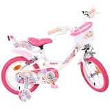 Volare dječji bicikl Unicorn 14″ bijele boje, s dvije ručne kočnice | shoptok.hr