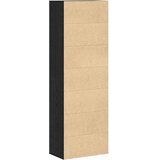  Visoka komoda Crni hrast 60 x 35 x 180 cm Konstruirano drvo | shoptok.hr