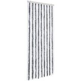 vidaXL Zastor protiv insekata sivo-bijeli 56 x 200 cm šenil | shoptok.hr