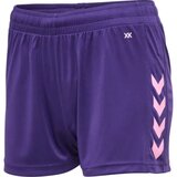 Hummel Ženski šorc Hmlcore Xk Poly Shorts Woman, Ljubičasti