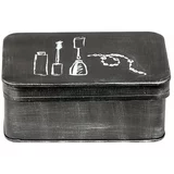 LABEL51 Črna kovinska škatla za kozmetiko