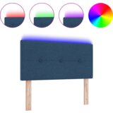  LED Uzglavlje S Gumbima Plava 80 cm Tkanina | shoptok.hr