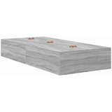  Krevet s ladicama Siva Sonoma 80 x 200 cm Konstruirano drvo | shoptok.hr