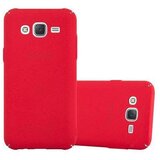 Cadorabo Case, združljiv s Samsungom v Frosty Red - Hard Case zaščitni pokrov v zmrznjenem videzu proti praskam in udarcem, (20565410) Cene