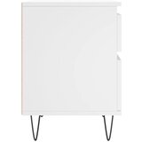  Noćni ormarići 2 kom bijeli 40 x 35 x 50 cm konstruirano drvo | shoptok.hr