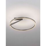 Nova Luce Aluminijasta LED zatemnitvena stropna svetilka v srebrni barvi Tilia – | Shoptok.si