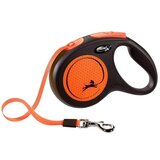 Flexi Povodac za pse Flexi NEW NEON 5 m Oranžna Veličina M Cijene