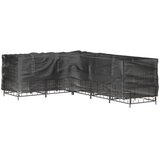  Navlaka za kutnu vrtnu garnituru sa 18 ušica 285x220x80 cm | shoptok.hr
