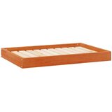  Ležišče za psa Voskast rjav 92 x 64 x 9 cm Masivno borovo les, (5000239190) | Shoptok.si